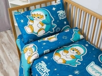 Комплект постельного белья детский бязь СТАНДАРТ (пл.125 гр/м2) "350 Кот Акула" в ассортименте Комплект постельного белья детский бязь СТАНДАРТ (пл.125 гр/м2) "350 Кот Акула" в ассортименте